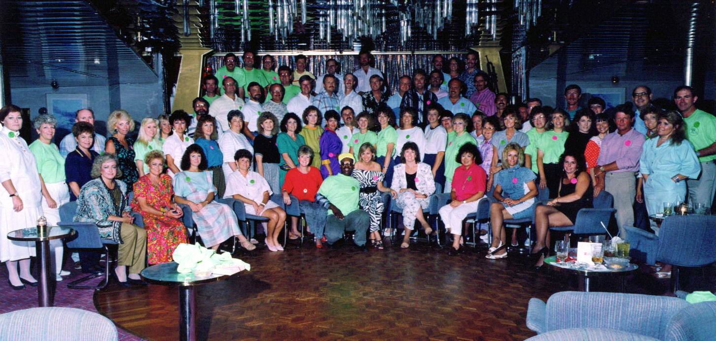 Entire group from trip